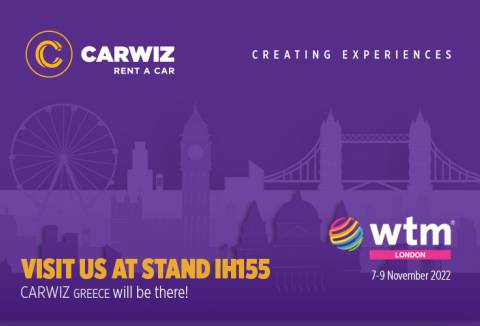Carwiz Greece at WTM 2022 in London