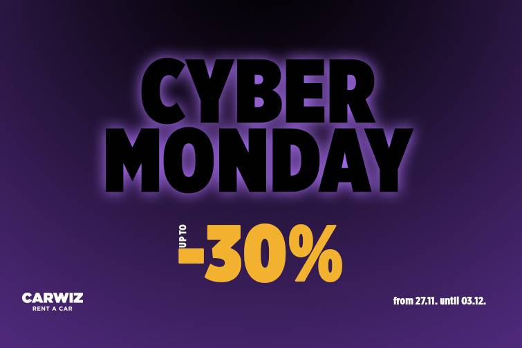 Cyber Week Angebote bis zu -30% bei Carwiz!
