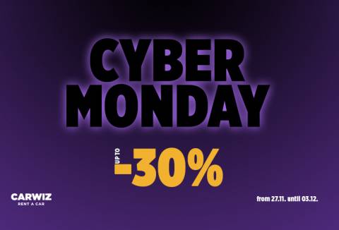 Cyber Week Angebote bis zu -30% bei Carwiz!