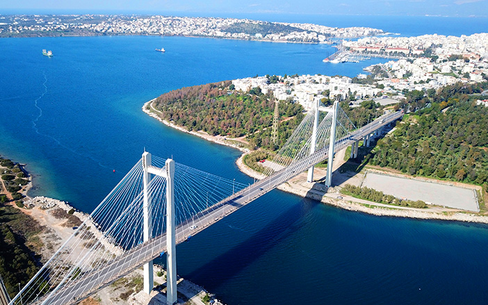 The city of Chalkida