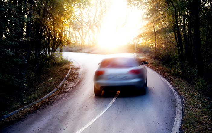 Auto cars are more stable in hilly terrains