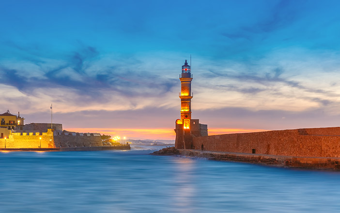 The Chania Lighthouse