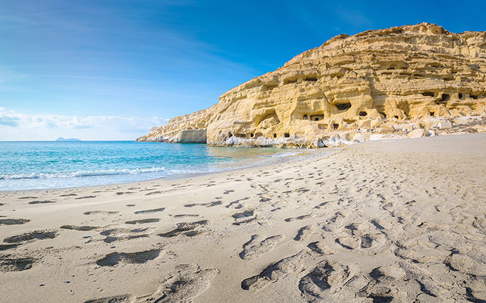 Παραλία Μάταλα, Κρήτη