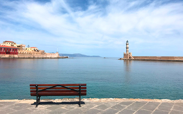 The Lighthouse at the Venetian Harbour, Chania